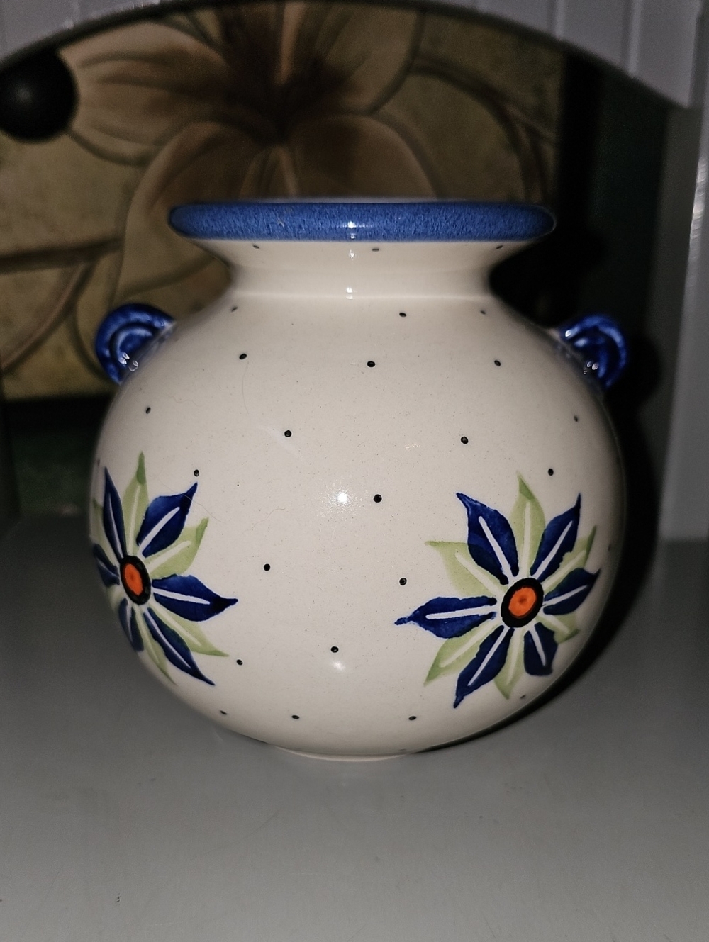 Polish Pottery Vase